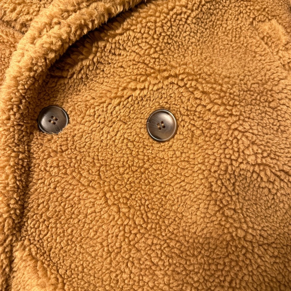 Warm Brown Sherpa Jacket